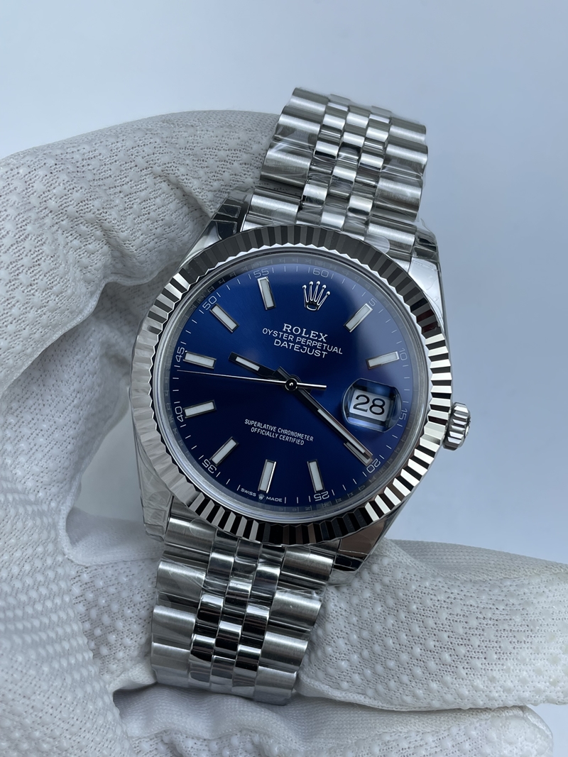 (준비완료/특급배송)NO.2483/VS공장 롤렉스 데이저스트 블루 41미리 플루티드 쥬빌레