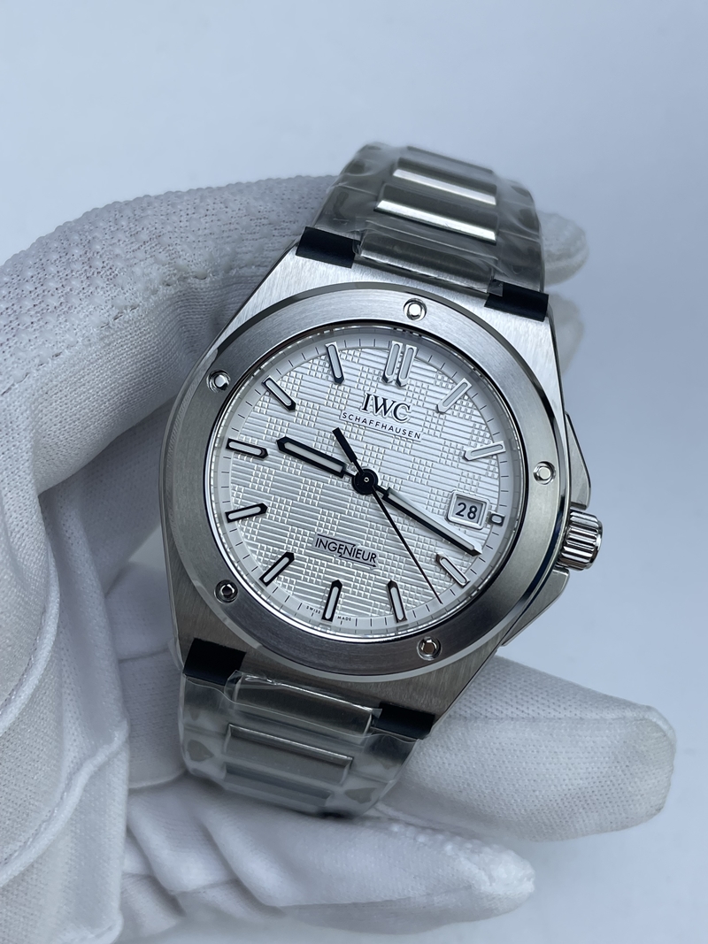 (준비완료/특급배송)NO.2697/V7공장 IWC 인제니어 실버다이얼 브레이슬릿