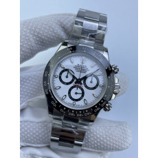 (준비완료/특급배송)NO.3322/초특급 갓성비 데이토나 스틸 세라믹베젤 화이트